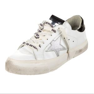 Golden Goose Leather low top sneakers